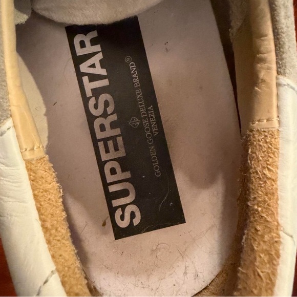 Gray and Orange golden goose Men's Sneakers - Picture 3 of 3